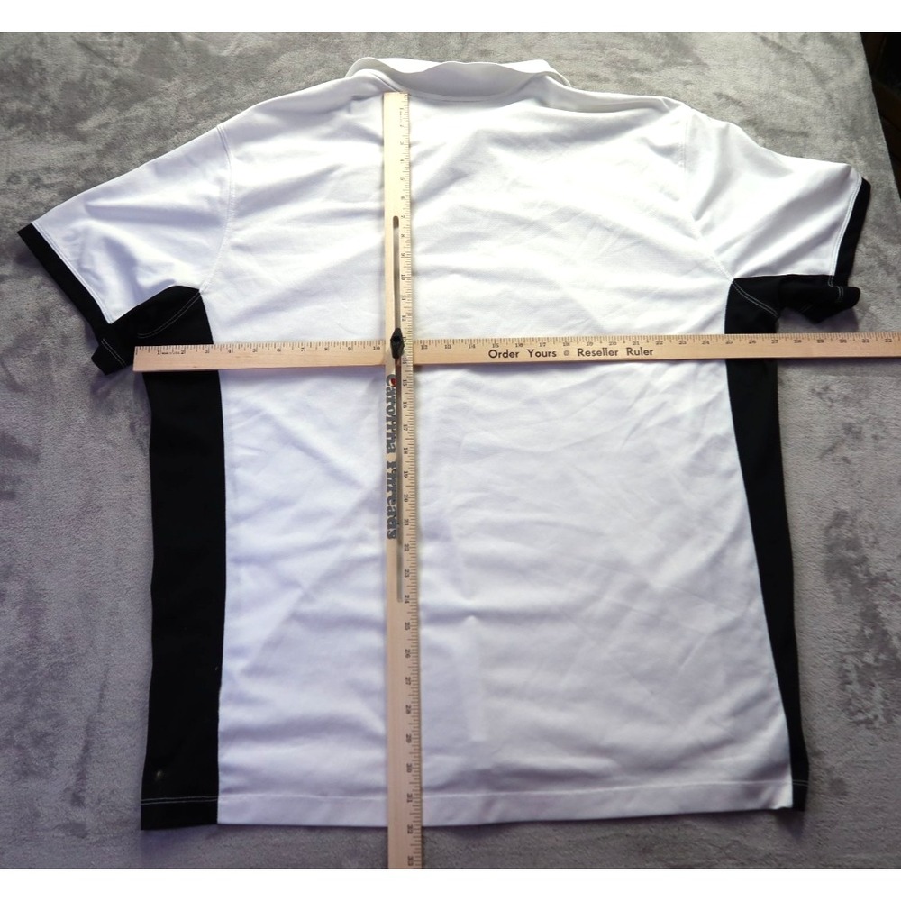 Nike Dri Fit Wake Forest Demon Deacons White Golf Polo Shirt‎ Men's Size XXL 2XL - Picture 5 of 7
